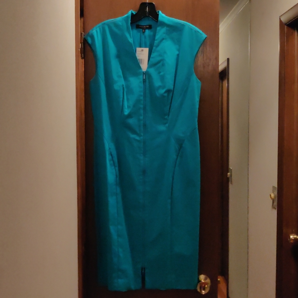 NEW Lafayette 148 New full zip dress